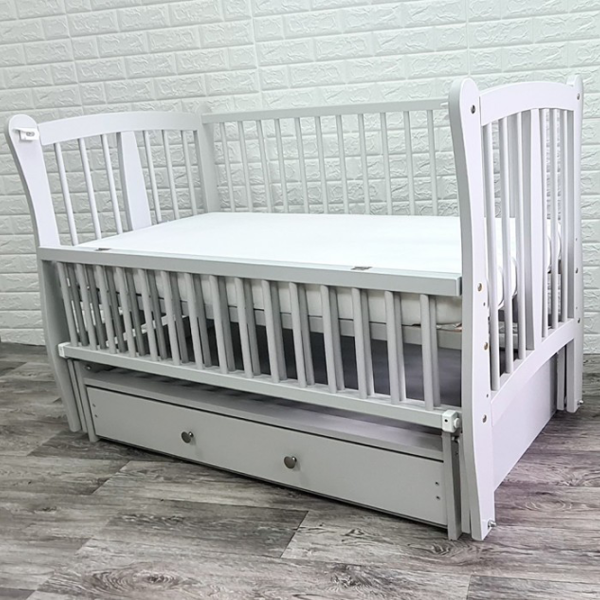 Pat pentru copii Glamvers Sofia New (43850) 0 luni -/ White photo 4