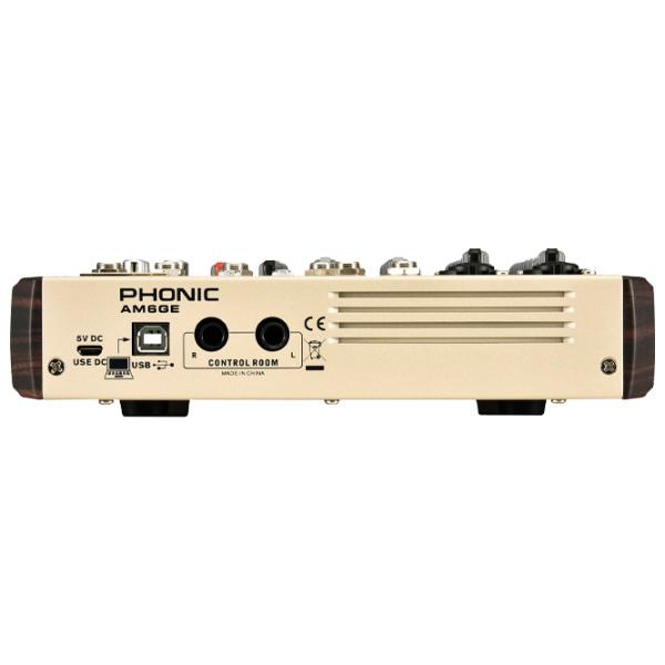 Mixer Analog Phonic AM6GE pasiv / 20 Hz - 60 kHz / Gold photo 3