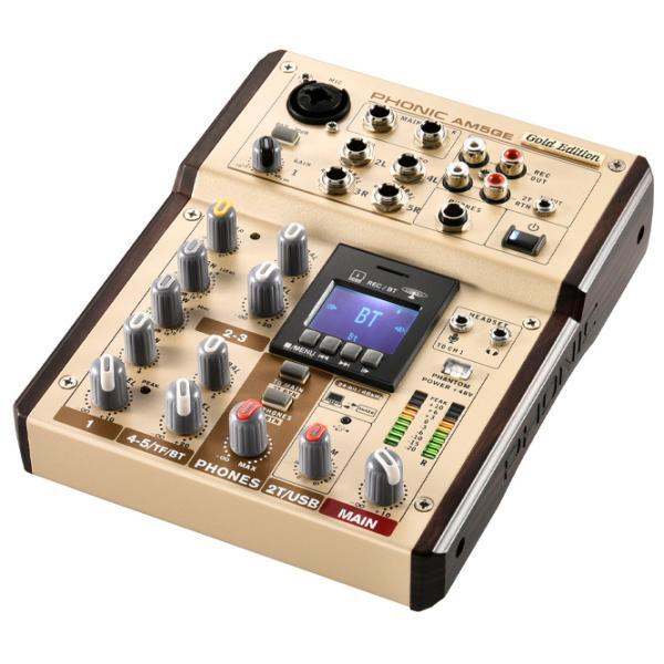 Миксер Aналоговый Phonic AM5GE пассивный / 20 Гц - 60 кГц / Золото photo 2