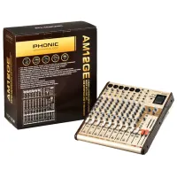 Mixer Analog Phonic AM12GE activ / 20 Hz - 60 kHz / Gold photo 4