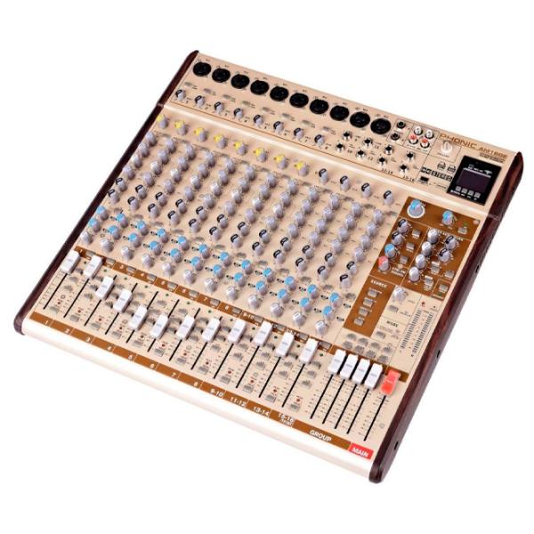 Mixer Analog Phonic AM16GE activ / 20 Hz - 60 kHz / Gold photo 2