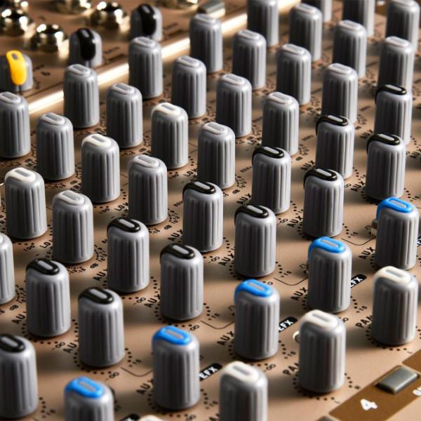 Mixer Analog Phonic AM16GE activ / 20 Hz - 60 kHz / Gold photo 4