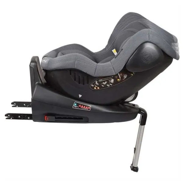 Scaun auto BabyGo ISO  0 luni - 4 ani / 18 kg / Gray photo 3