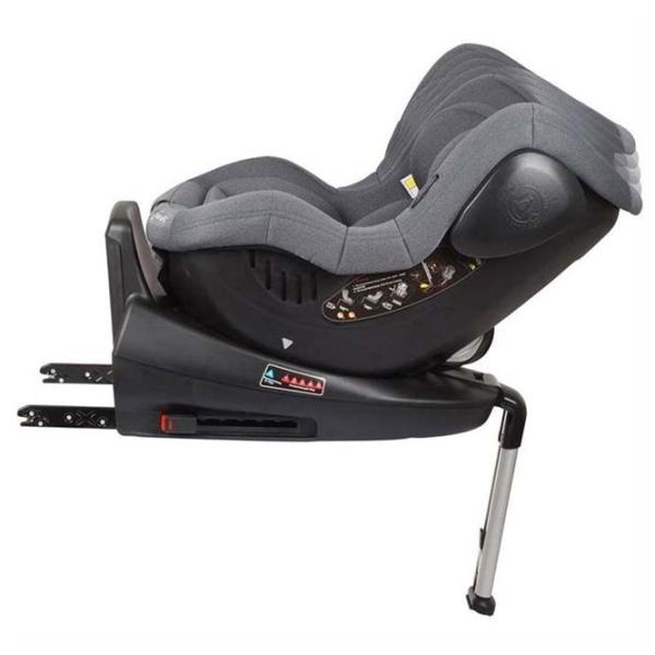 Scaun auto BabyGo ISO  0 luni - 4 ani / 18 kg / Gray photo 3