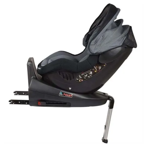 Scaun auto BabyGo ISO  0 luni - 4 ani / 18 kg / Gray photo 4