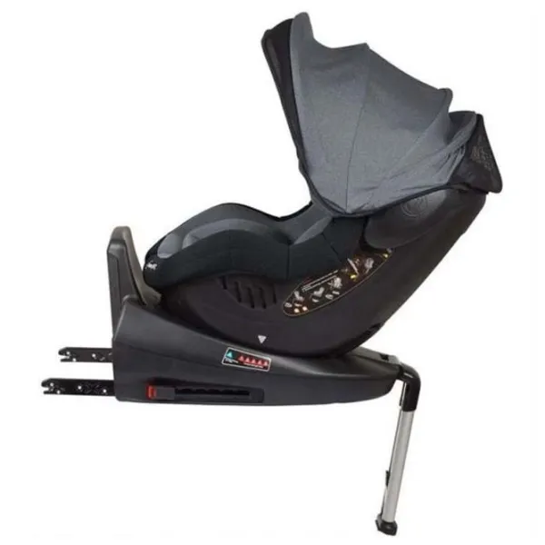 Scaun auto BabyGo ISO  0 luni - 4 ani / 18 kg / Gray photo 5