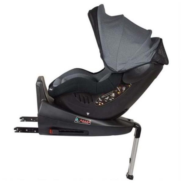 Scaun auto BabyGo ISO  0 luni - 4 ani / 18 kg / Gray photo 5