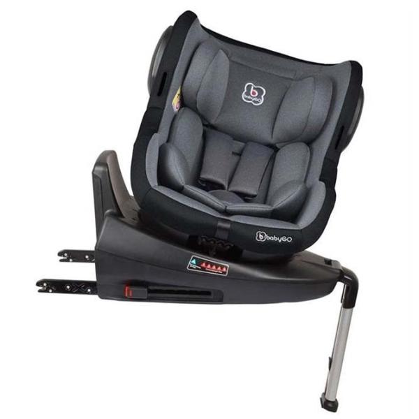 Scaun auto BabyGo ISO  0 luni - 4 ani / 18 kg / Gray photo 7