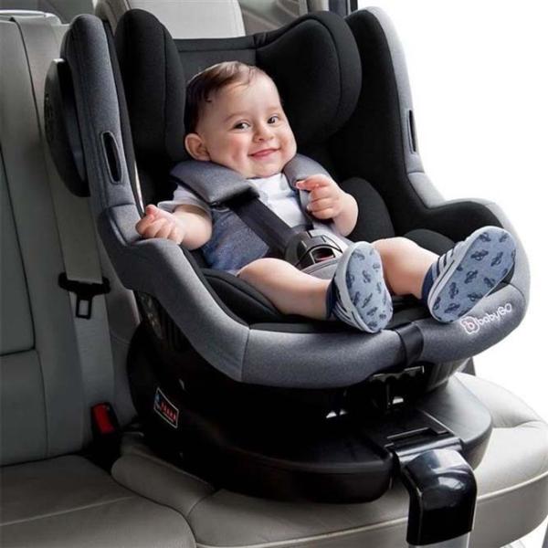 Scaun auto BabyGo ISO  0 luni - 4 ani / 18 kg / Gray photo 8