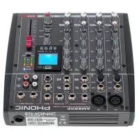 Mixer Analog Phonic AM 220P activ / 20 Hz - 20 kHz / Black photo 3