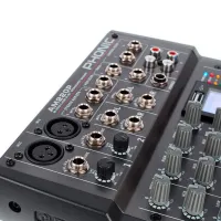 Mixer Analog Phonic AM 220P activ / 20 Hz - 20 kHz / Black photo 4