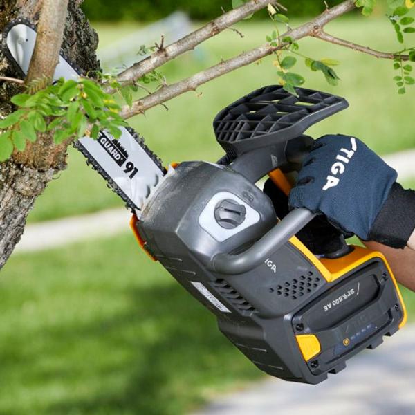 Цепная пила STIGA SPR 500 AE (fara acumulator) аккумуляторный/ Желтый photo 9