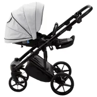 Cărucior pentru copil Adamex Lumi Air Delux SA-1/ White photo 6