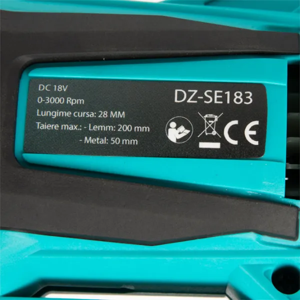 Сабельная пила Detoolz DZ-SE183 Синий photo 6