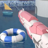 Водяной пистолет Sia Space Gun CP005 8+/ Вода/ Розовый photo 2