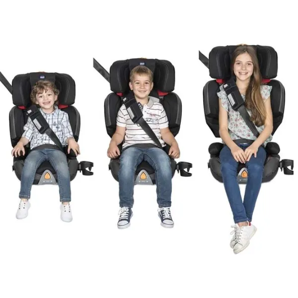 Scaun auto Chicco Oasys 2-3 FixPlus Evo (5402310) 3 ani - 12 ani/ 36 kg/ Black photo 6 Scaun auto Chicco Oasys 2-3 FixPlus Evo (5402310) 3 ani - 12 ani/ 36 kg/ Black photo 6