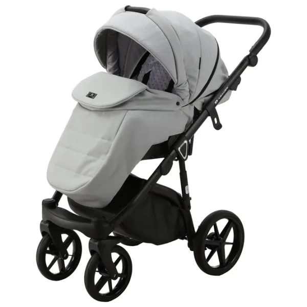 Детская коляска Adamex Bibione Delux SA-3/ Серый photo 4