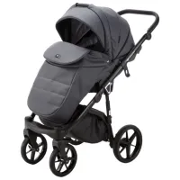 Cărucior pentru copil Adamex Bibione Delux SA-5/ Dark Gray photo 3