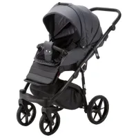 Cărucior pentru copil Adamex Bibione Delux SA-5/ Dark Gray photo 4