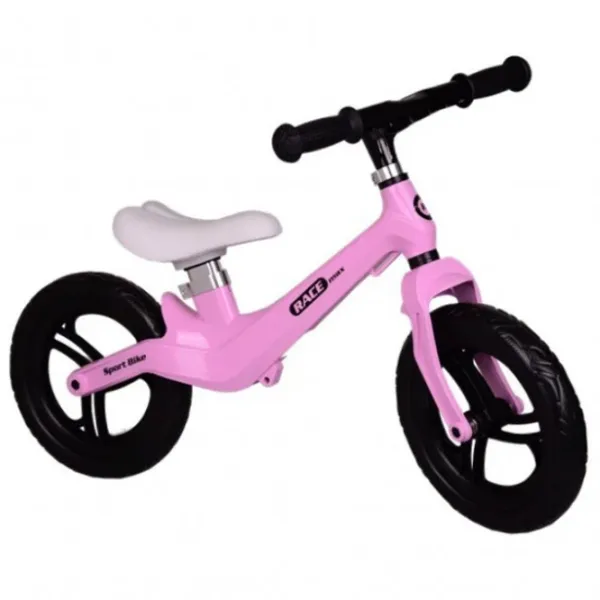 Bicicletă fără pedale Malipen Race Max 12" Aliaj de magneziu/ Pink Black photo 2 Bicicletă fără pedale Malipen Race Max 12" Aliaj de magneziu/ Pink Black photo 2