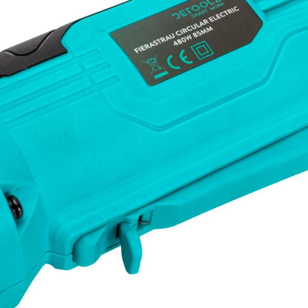 Дисковая пила Detoolz DZ-SE101 85 мм/ Синий photo 6