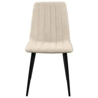 Scaun de bucătărie DecoPrim BGF166-2 Stofă/ Beige Black photo 2
