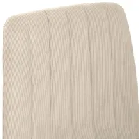 Scaun de bucătărie DecoPrim BGF166-2 Stofă/ Beige Black photo 7