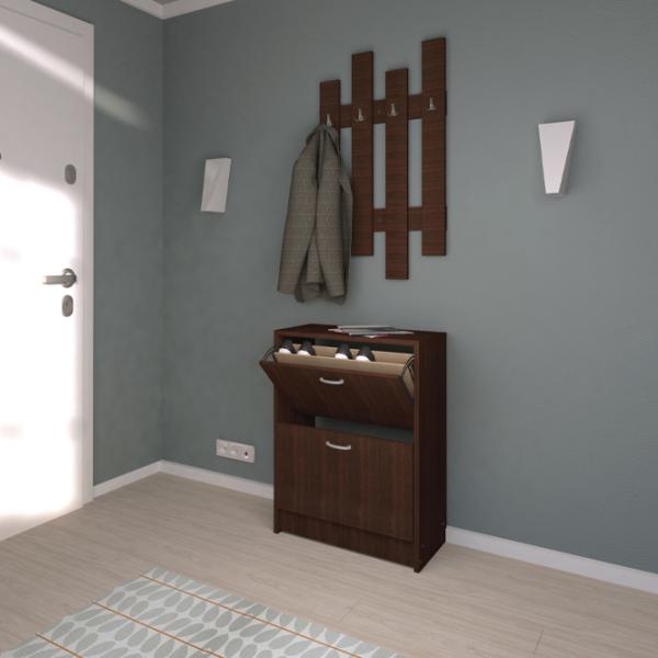 Вешалка Haaus 5479310 Дерево/ Wenge photo 2