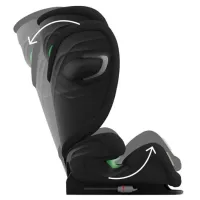 Scaun auto Cybex Solution G i-Fix (7208-004) 3 ani - 12 ani/ 36 kg/ Black photo 5