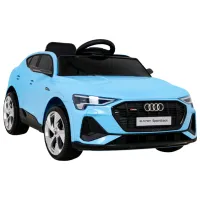Mașină electrică Audi E-Tron Ramiz PA.QLS-6688.NIE 4 km/ h/ 25 kg/ 3+/ Blue photo 2
