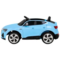 Mașină electrică Audi E-Tron Ramiz PA.QLS-6688.NIE 4 km/ h/ 25 kg/ 3+/ Blue photo 3