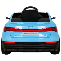 Mașină electrică Audi E-Tron Ramiz PA.QLS-6688.NIE 4 km/ h/ 25 kg/ 3+/ Blue photo 4