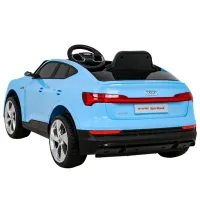 Mașină electrică Audi E-Tron Ramiz PA.QLS-6688.NIE 4 km/ h/ 25 kg/ 3+/ Blue photo 5