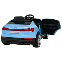 Mașină electrică Audi E-Tron Ramiz PA.QLS-6688.NIE 4 km/ h/ 25 kg/ 3+/ Blue photo 6