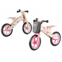 Беговел Ricokids RC-611 12" Розовый Wood photo 4