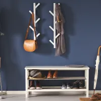 Вешалка Ikea Tjusig 5311311 Дерево/ Белый photo 5
