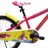 Bicicletă Belderia Daisy 20" Oțel/ Pink Yellow photo 3