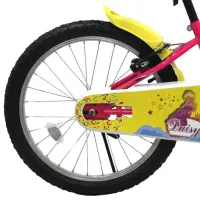Bicicletă Belderia Daisy 20" Oțel/ Pink Yellow photo 4