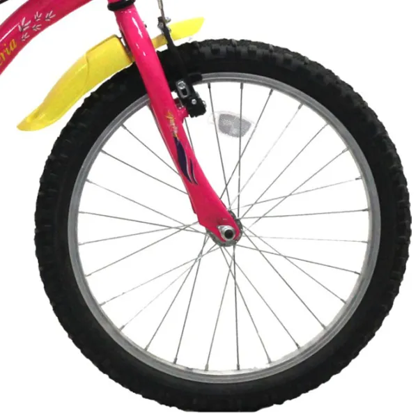 Велосипед Belderia Daisy 20" Сталь/ Розовый Желтый photo 5 Велосипед Belderia Daisy 20" Сталь/ Розовый Желтый photo 5