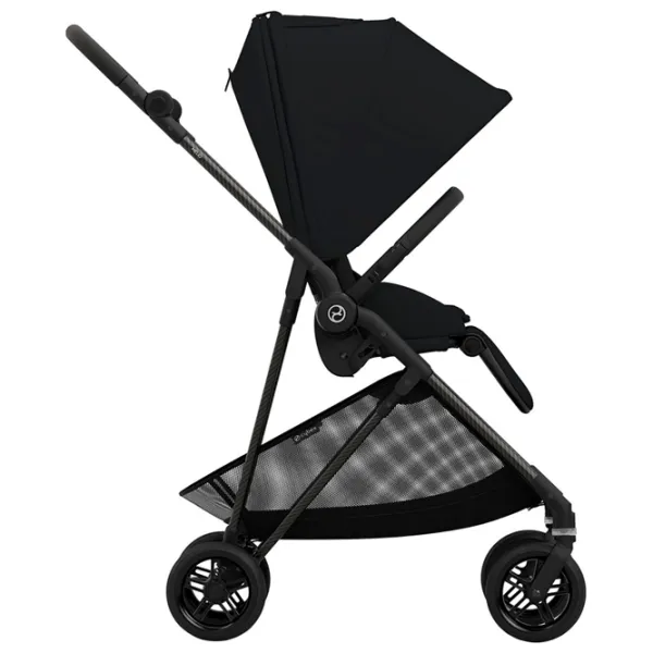 Cărucior pentru copil Cybex Melio Carbon 7205-001/ Black photo 3