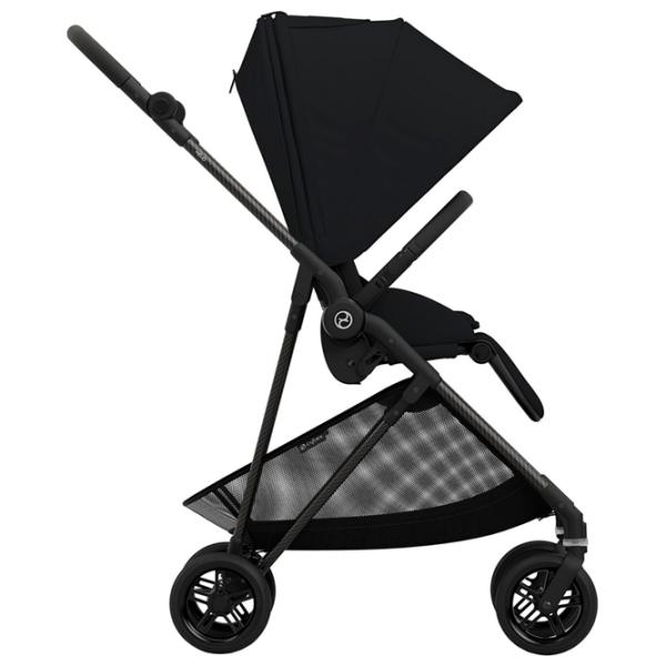Cărucior pentru copil Cybex Melio Carbon 7205-001/ Black photo 3