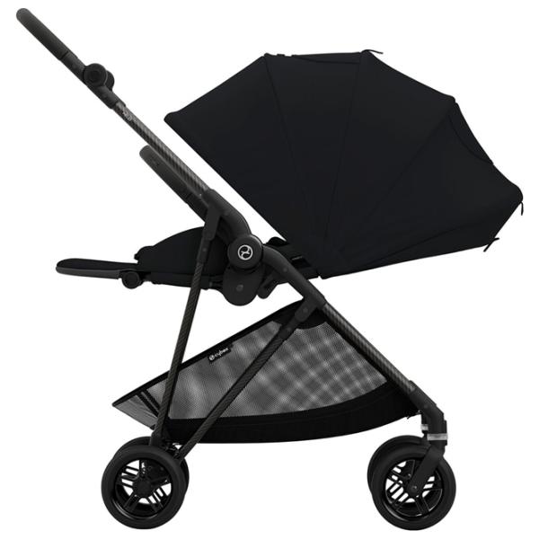 Cărucior pentru copil Cybex Melio Carbon 7205-001/ Black photo 5