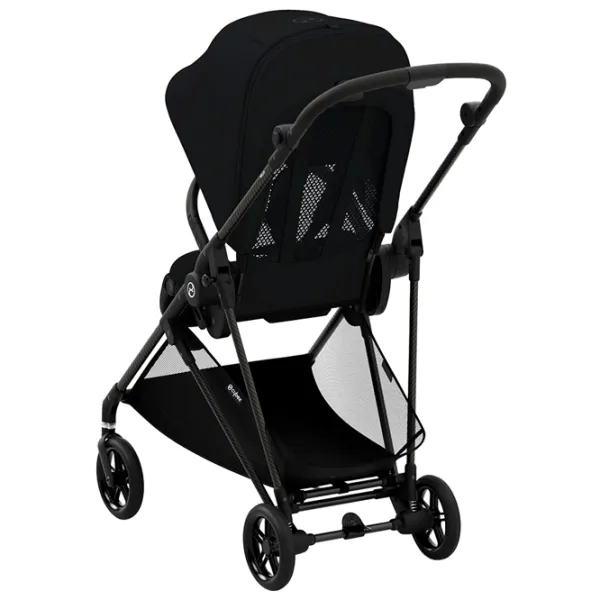Cărucior pentru copil Cybex Melio Carbon 7205-001/ Black photo 6