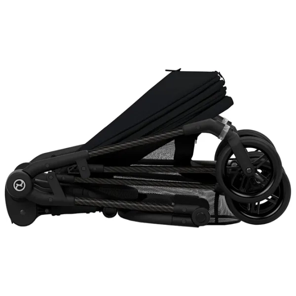 Cărucior pentru copil Cybex Melio Carbon 7205-001/ Black photo 7