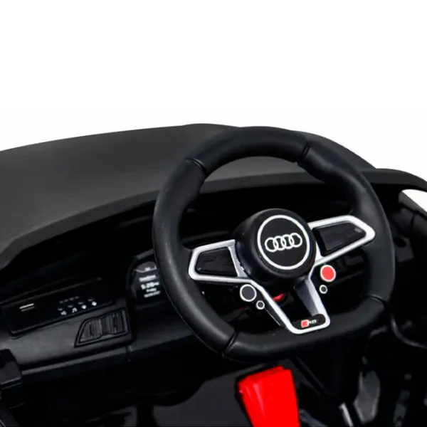 Mașină electrică Audi R8 Ramiz PA.A300.CZ 6 km/ h/ 30 kg/ 3+/ Black photo 4 Mașină electrică Audi R8 Ramiz PA.A300.CZ 6 km/ h/ 30 kg/ 3+/ Black photo 4