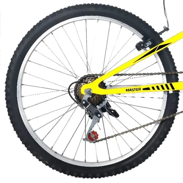 Bicicletă Belderia Tec Master 20" Oțel/ Black Yellow photo 2 Bicicletă Belderia Tec Master 20" Oțel/ Black Yellow photo 2