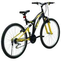 Bicicletă Belderia Tec Master 20" Oțel/ Black Yellow photo 4