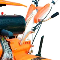 Motocultor Ruris 650KSD + roți 4.00*8 + freză + rariță 4 timpi/ Motorină photo 6