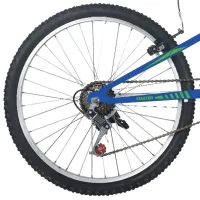 Bicicletă Belderia Tec Master 24" Oțel/ White Blue photo 4