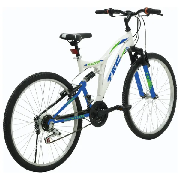 Bicicletă Belderia Tec Master 26" Oțel/ White Blue photo 2 Bicicletă Belderia Tec Master 26" Oțel/ White Blue photo 2